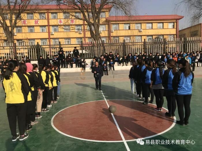 魅力篮球 魅力易职——易县职教中心篮球赛精彩瞬间